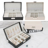Travel Jewelry Bracelet Display Storage Case Organizer Box