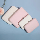 Portable Mini Jewelry Storage Box for Necklaces, Earrings - Snap Button Closure