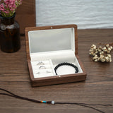 Retro Wood Jewelry Packing Case Wedding Ring Necklace Bracelet Organizer