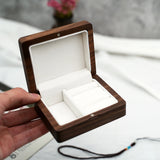 Travel Retro Wood Box Wooden Jewelry Packing Case