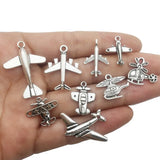 Travel Transportation Charm Collection - 100g Craft Supplies Car Plane Pendant