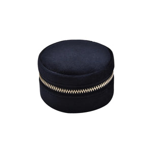 Velvet Round Jewelry Storage Ring Box
