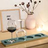Cup Pad Resin Mold Wine Glass Holder Coaster Silicone Mould DIY Crafts