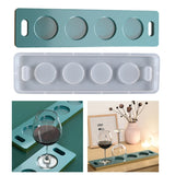 Cup Pad Resin Mold Wine Glass Holder Coaster Silicone Mould DIY Crafts