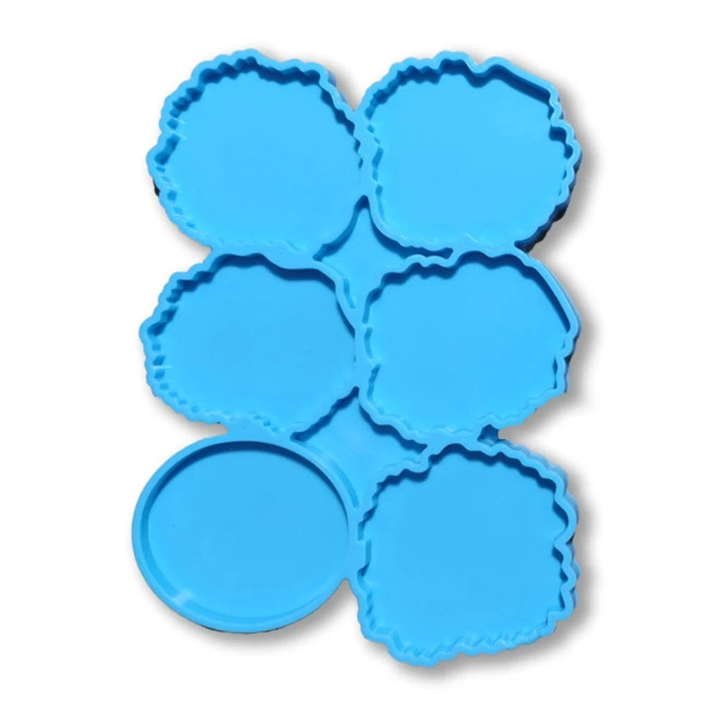 Resin Mold Irregular Circles Silicone Mould DIY Crafts Decorations