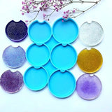 Silicone Resin Tray Molds DIY Coaster Epoxy Casting Home Decor