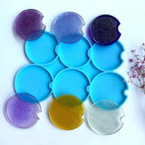 Silicone Resin Tray Molds DIY Coaster Epoxy Casting Home Decor