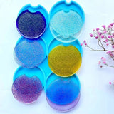Silicone Resin Tray Molds DIY Coaster Epoxy Casting Home Decor