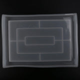 Rectangular Epoxy Silicone Tray Molds &ndash; Easy Release Resin Casting Molds