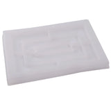 Rectangle Resin Casting Molds for Rolling Tray, Easy Release Silicone Tray Molds