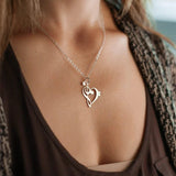 Music Teacher Gift Necklace Treble Clef Bass Clef Piano Band Appreciation