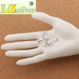 Treble Clef Eighth Music Note Charm Beads 25pcs