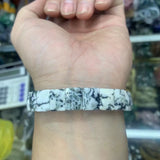 Tree Agate Bracelet Natural Gemstone Bangle