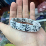 Tree Agate Bracelet Natural Gemstone Bangle