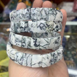 Tree Agate Bracelet Natural Gemstone Bangle