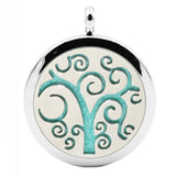 Magnetic Tree Aromatherapy Locket Pendant