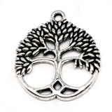 Tree Of Life Charm For Jewelry Making DIY Finding 30pcs