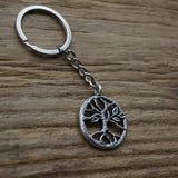 Tree Of Life Charm Keychain Nature Keychain Key Ring