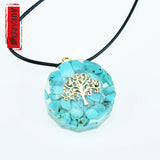 Tree Of Life Orgone Pendant Necklace Pendulum Healing Reiki Jewelry