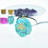 Tree Of Life Orgone Pendant Necklace Pendulum Healing Reiki Jewelry