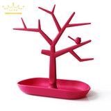 Tree Ornament Jewelry Storage Rack Earring Nail Display Rack