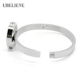 Tree of Life 25MM Magnet Essential Oil Diffuser Bangle Bracelet