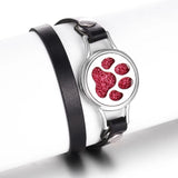 Tree of Life Aromatherapy Bracelet Diffuser Locket Multilayer Leather