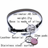 Aromatherapy Diffuser Bracelet Leather Stainless Steel