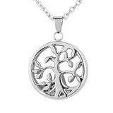 Tree of Life Cremation Jewelry Keepsake Memorial Locket Necklace