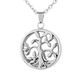 Tree of Life Cremation Jewelry Keepsake Memorial Locket Necklace