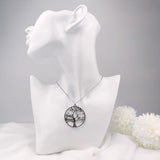 Tree of Life Family Custom Name Pendant Necklace Stainless Steel
