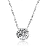 Sterling Silver Tree of Life Necklace for DIY Jewelry