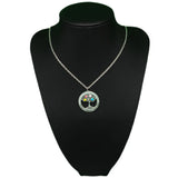 Tree of Life Pendant Necklace with Birthstones YP2495