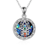 Tree of Life Urn Necklaces for Ashes Sterling Silver Crystal Cremation Jewelry