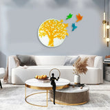 Tree-of-Life and Bird Epoxy Resin Casting Molds Wall-Hanging Decor