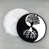 Tree-of-Life and Moon Wall Art Silicone Molds for DIY