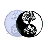 Tree-of-Life and Moon Wall Art Silicone Molds for DIY