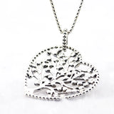 Tree of Love Bead Necklace with Silver Chain - Women Jewelry