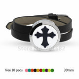 Tree of Life Aroma Oil Diffuser Bracelet with 10 Pads