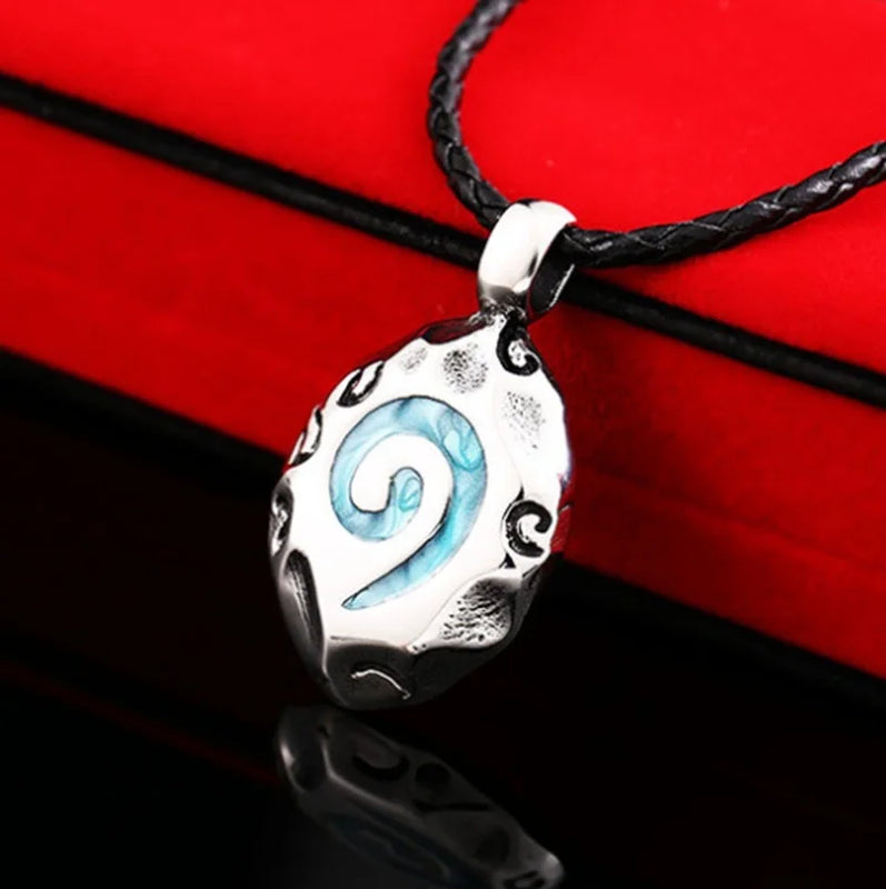 Men's Classic Hearthstone Necklace for Casual and Party Wear