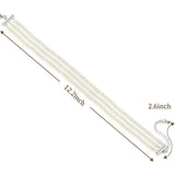 Multilayer Pearl Chain Choker Necklace for Women