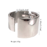 Alloy Cuff Bangles Bracelets For Women