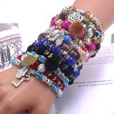 Resin Mixed Bracelet Women's Charm Jewelry Party Gift