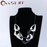 Gothic Choker Necklace with Pendant Chain, Women's Jewelry Accessory
