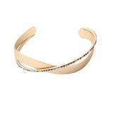 Colorful Crystal Open Bracelet Bangle For Women