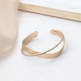 Colorful Crystal Open Bracelet Bangle For Women