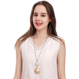 Long Chains Collar Necklace for Women Body Jewelry Accessories
