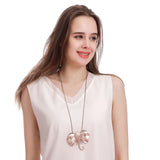 Long Neck Chains Necklace for Women Kpop Elephant Suspension Pendant
