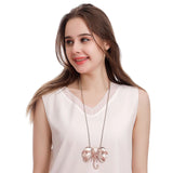 Long Neck Chains Necklace for Women Kpop Elephant Suspension Pendant