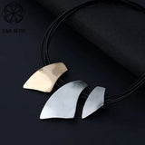 Vintage Geometric Choker Necklace for Women
